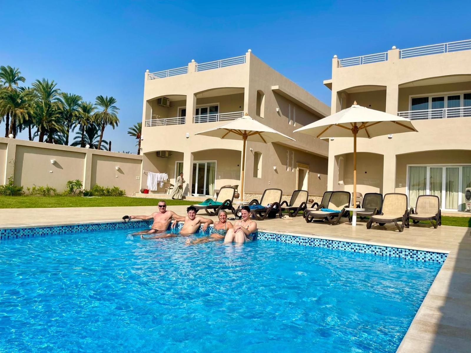 Royal Nile Villas - Pool View Apartment 2 Луксор Екстер'єр фото