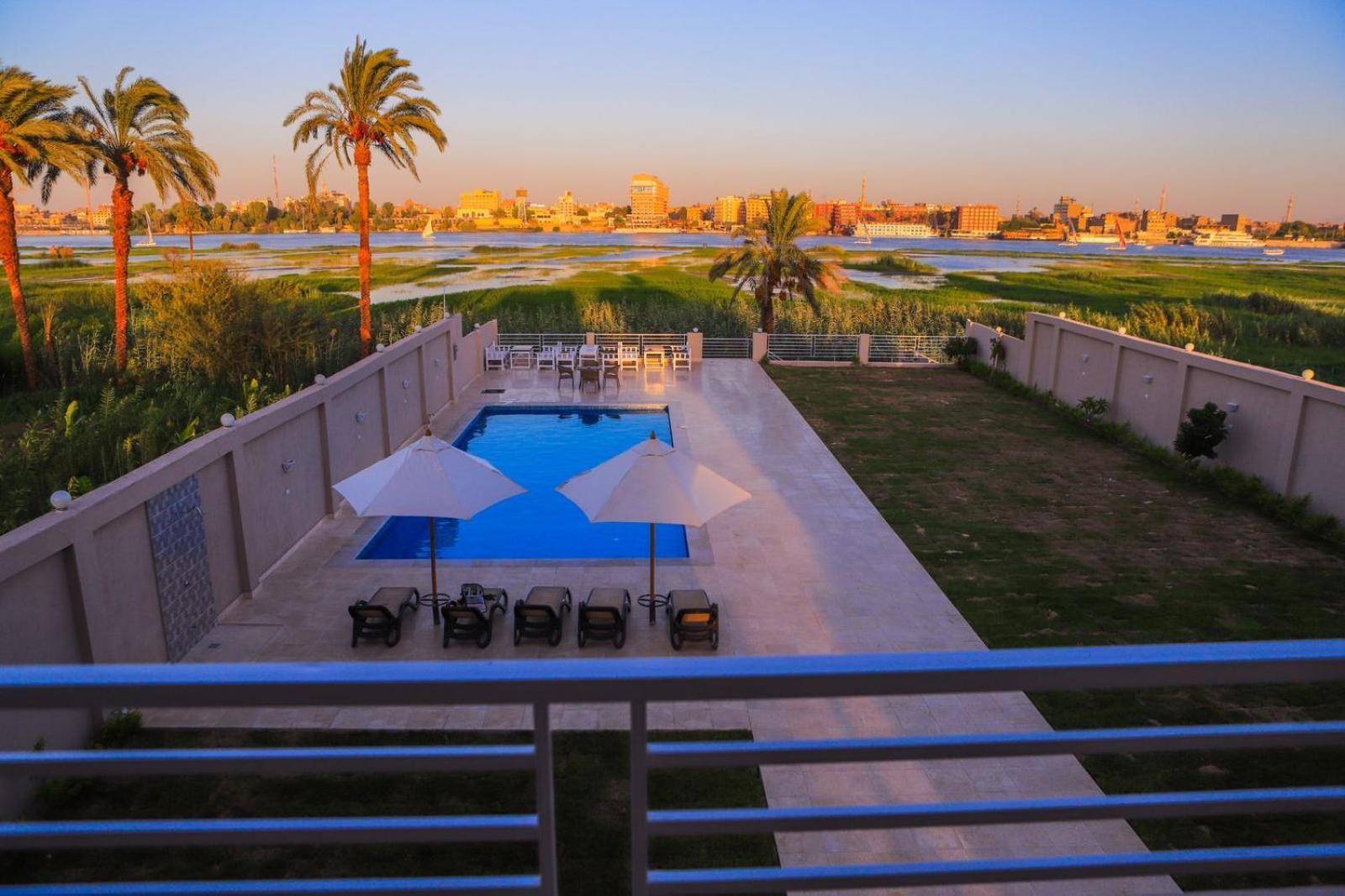 Royal Nile Villas - Pool View Apartment 2 Луксор Екстер'єр фото