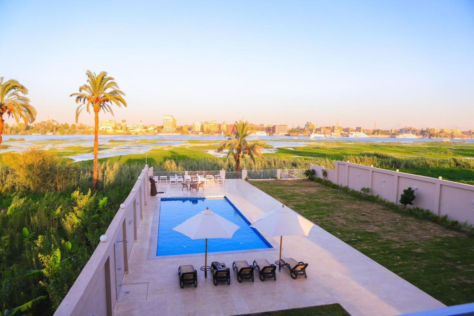 Royal Nile Villas - Pool View Apartment 2 Луксор Екстер'єр фото